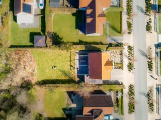 Spacious enclosed garden
