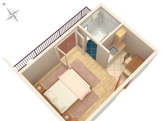 Apartment Brela Ausstattung 12