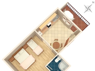 Apartment Marina in Kroatien Ausstattung 7