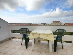 Apartment Studio flat with terrace and sea view Novalja, Pag (AS-9335-a)