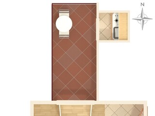 Apartment Podaca Grundriss 12