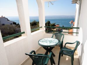 Apartment Studio flat with terrace and sea view Balića Rat, Omiš (AS-4868-d) - Omiš - image1