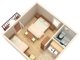 Apartment Podaca Grundriss 3