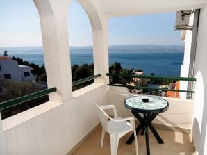 Apartment Studio flat with terrace and sea view Balića Rat, Omiš (AS-4868-a) - Omiš - image1