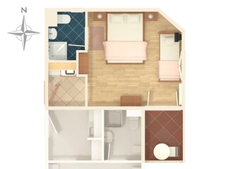 Apartment Omiš Ausstattung 10