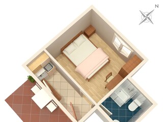 Apartment Gradac Ausstattung 5