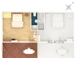 Apartment Kornić Grundriss 10