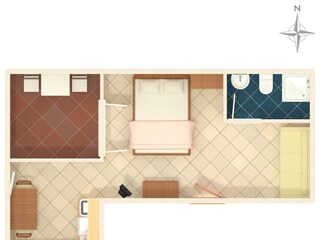 Apartment Kampor Ausstattung 2