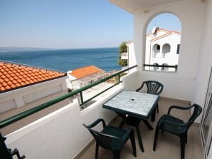 Apartment Studio flat with terrace and sea view Balića Rat, Omiš (AS-4868-f) - Omiš - image1