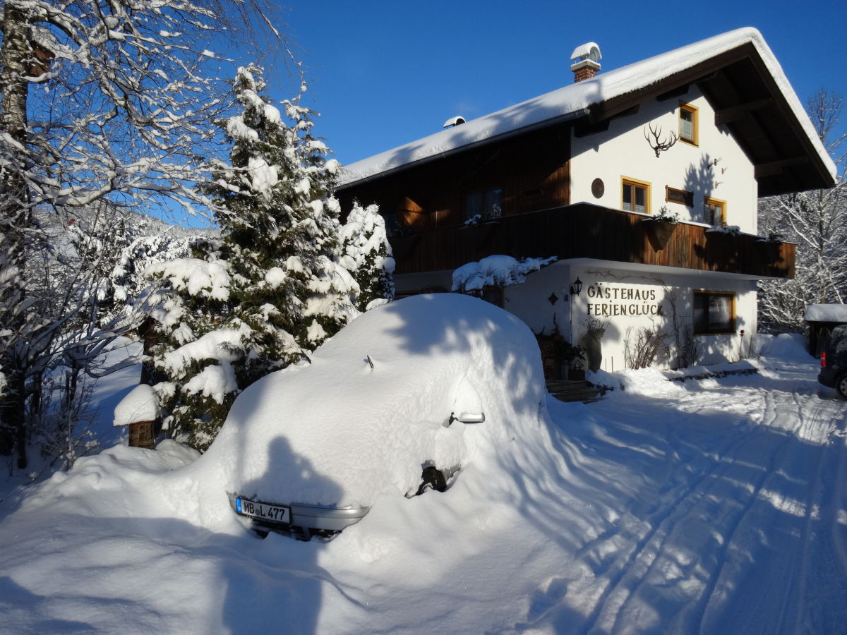 Gästehaus im Winter