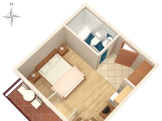 Apartment Baška Voda Ausstattung 2