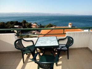 Apartment Studio flat with terrace and sea view Balića Rat, Omiš (AS-4868-b) - Omiš - image1