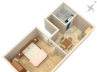 Apartment Duće Ausstattung 2