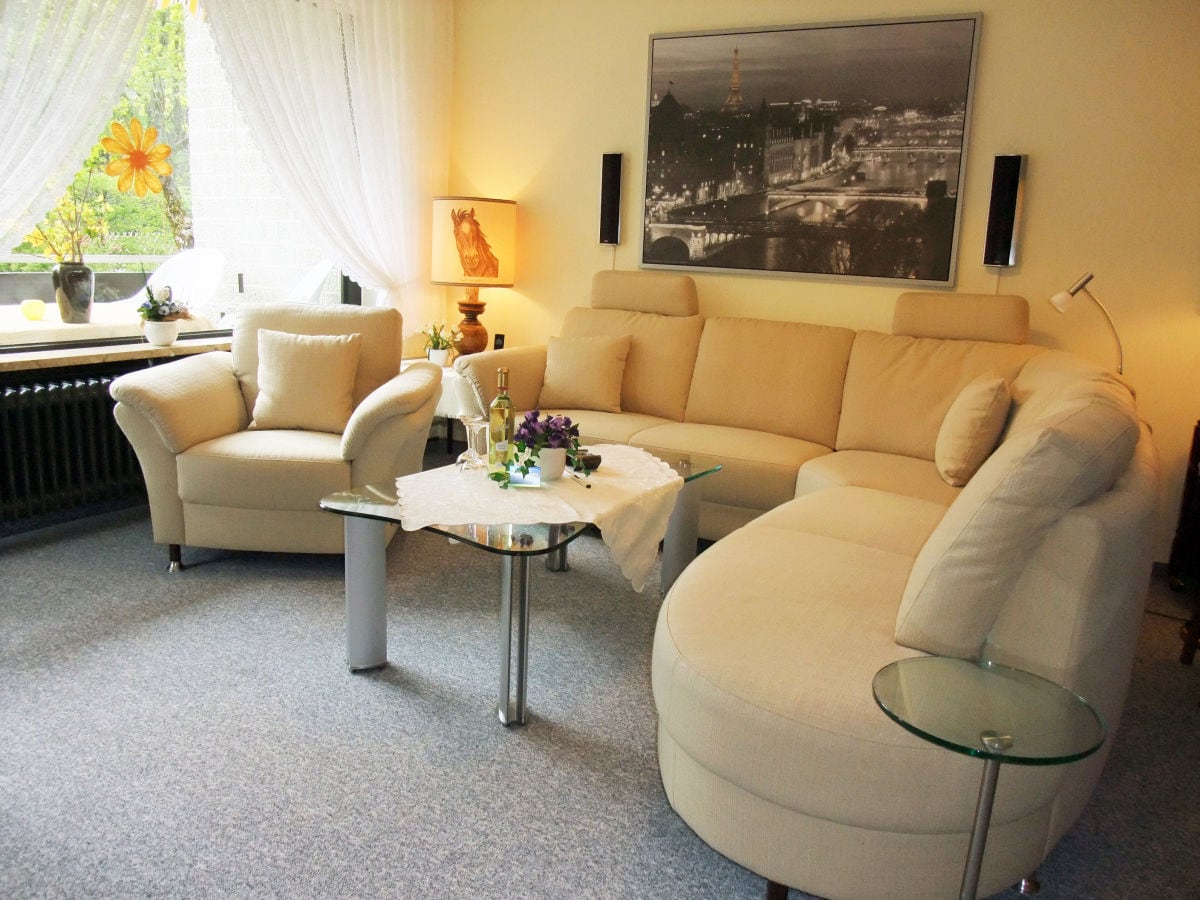 Kuschel-Lounge im Wohnzimmer