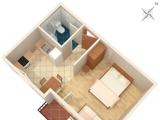 Apartment Duće Ausstattung 13