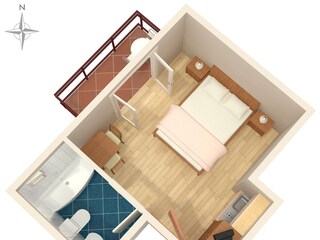 Apartment Baška Voda Ausstattung 2