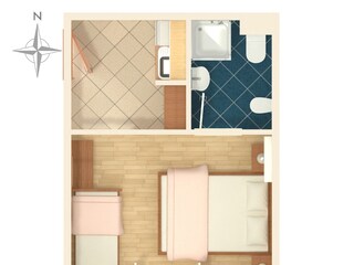 Apartment Omiš Ausstattung 12