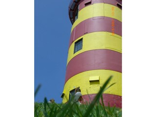 Der Pilsumer Leuchtturm - ein Wahrzeichen der Region.
