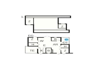 Vakantiehuis Kongsmark Grondplan 41