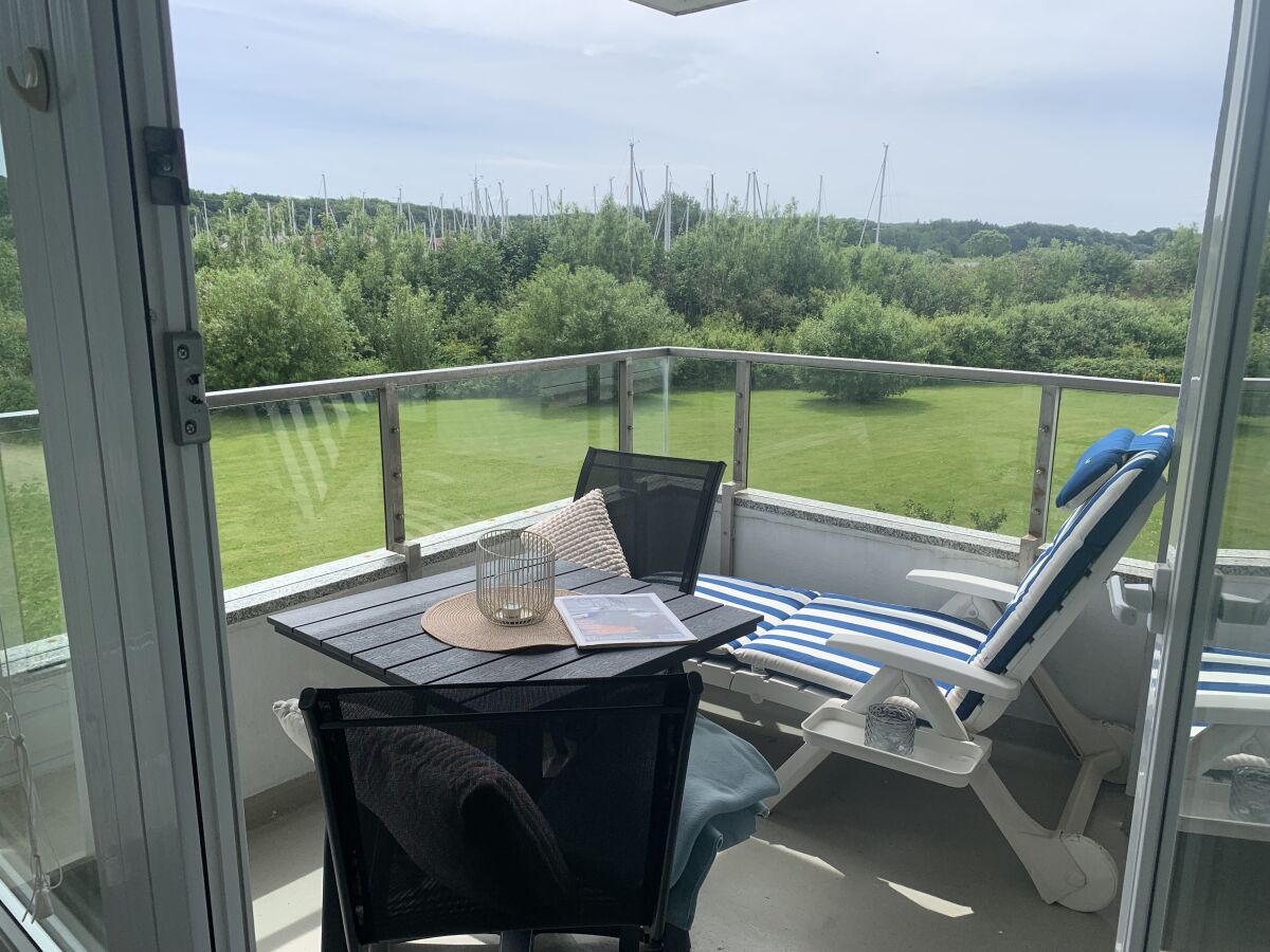 Balkon der Ferienwohnung mit Traumblick.