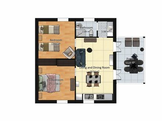 Villa Mondavio Grundriss 59