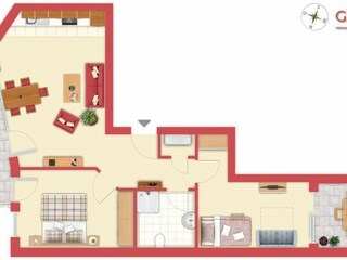 Ferienwohnung Duhnen Ausstattung 7