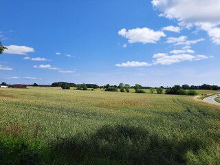 Schöne, weite Landschaft