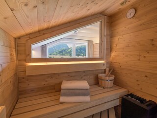 Sauna im Badezimmer