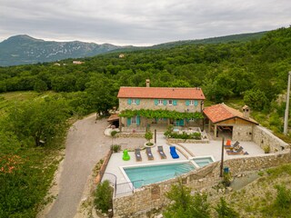Villa Labin Buitenaudio-opname 3
