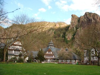 Kurpark mit Rheingrafenstein