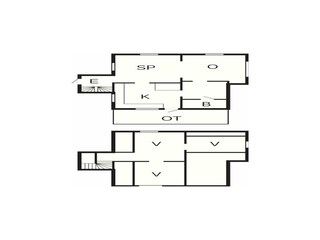 Vakantiehuis Varekil Grondplan 42