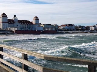 Blick von der Seebrücke - nur 3 Minuten von den Villen