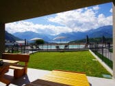 Porch with lake view