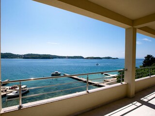 Balkon mit Meerblick