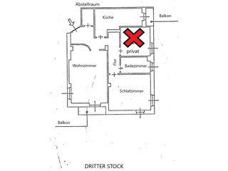Appartamento per vacanze Cannero Riviera Pianta del piano 16