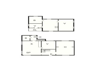 Vakantiehuis Sölvesborg Grondplan 13