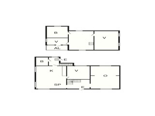 Vakantiehuis Sölvesborg Grondplan 13