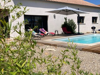 Ferienhaus Pouzols Minervois Außenaufnahme 5