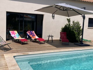 Vakantiehuis Pouzols Minervois Buitenaudio-opname 6