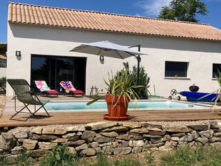 Vakantiehuis Pouzols Minervois Buitenaudio-opname 7