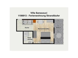 Appartamento per vacanze Binz Registrazione all'aperto 5