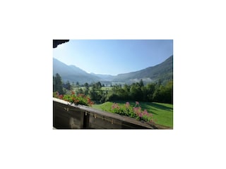 Ausblick vom Balkon