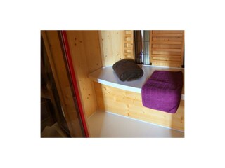 Zimmer mit Seeblick im Sommer