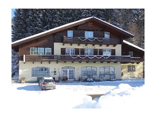 Pension Bayerhammer im Winter