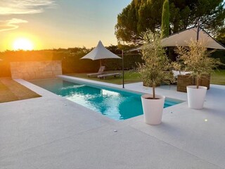 Heated Pool 15 M   maison bertuli & beach