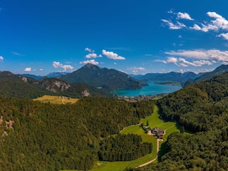 Flugaufnahme - Wolfgangsee