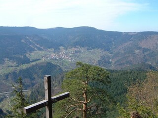 Bermersbach seen from the Westweg