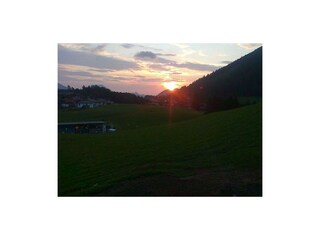 Sonenuntergang von Terrasse