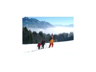 Schneeschuhwandern über den schönsten Bergen von Faistenau