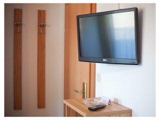 Flat TV in allen Zimmern